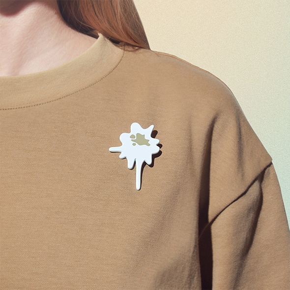 Bird Poop pin